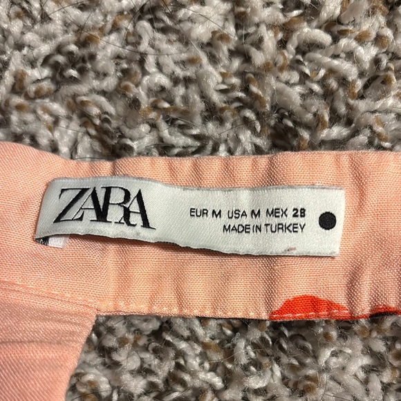 Zara Pink Crop Halter Tank Top - Picture 2 of 5